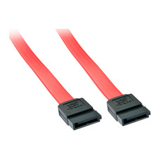 Lindy 33324 cable de SATA 0,5 m Negro, Rojo (Espera 4 dias)