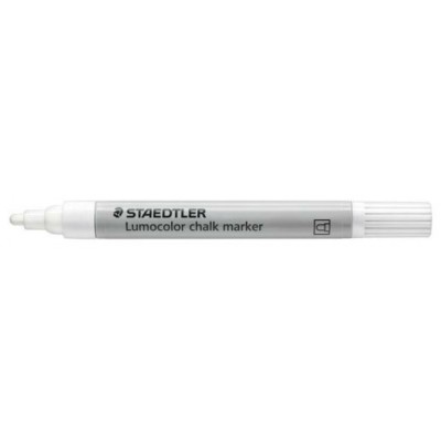 ROTULADOR CHALK MARKER LUMOCOLOR 344 TIZA LÍQUIDA BLANCO STAEDTLER 344-0 (MIN5) (Espera 4 dias)