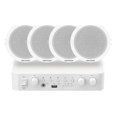 Hikvision DS-QAE0KA60206-4 Kit 1xAmpl 4xAlta Techo Hikvision DS-QAE0KA60206-4 Kit 1xAmpl 4xAlta Techo