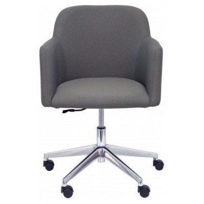 PIQUERAS Y CRESPO NOWY STYL Sillon Athena giratorio tapizado era gris