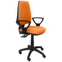 PIQUERAS Y CRESPO Silla Elche S bali naranja brazos fijos PIQUERAS Y CRESPO Silla Elche S bali naranja brazos fijos