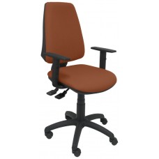 PIQUERAS Y CRESPO Silla Elche S bali marron brazos regulables