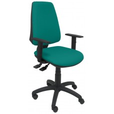 PIQUERAS Y CRESPO Silla Elche S bali turquesa brazos regulables