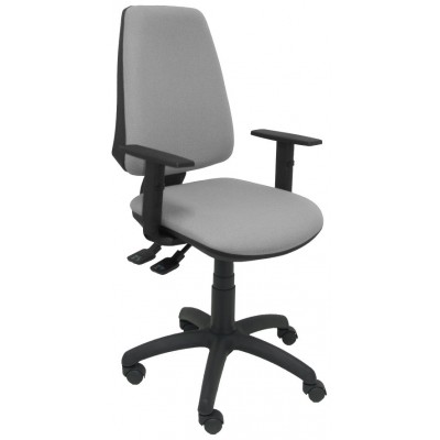 PIQUERAS Y CRESPO Silla Elche S bali gris claro brazos regulables