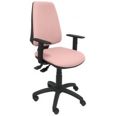 PIQUERAS Y CRESPO Silla Elche S bali rosa palido brazos regulables