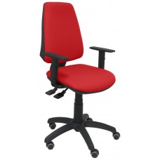 PIQUERAS Y CRESPO Silla Elche S bali rojo brazos regulables ruedas de parque