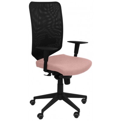 PIQUERAS Y CRESPO Silla Ossa negra bali rosa palido ¡Ultimas unidades!!