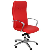 PIQUERAS Y CRESPO Sillon Caudete piel rojo ferrari PIQUERAS Y CRESPO Sillon Caudete piel rojo ferrari