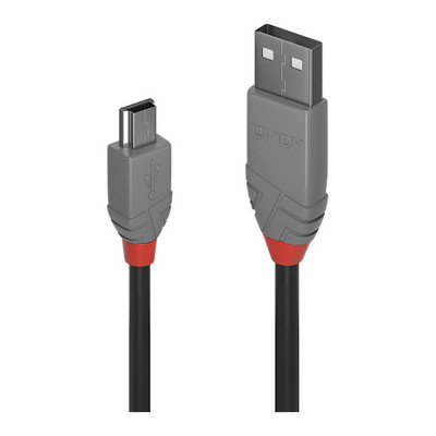 Lindy 36721 cable USB USB 2.0 0,5 m USB A Mini-USB B Negro, Gris (Espera 4 dias) Lindy 36721 cable USB USB 2.0 0,5 m USB A Mini-USB B Negro, Gris (Espera 4 dias)