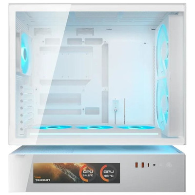Cougar Caja Semitorre CFV235 Mesh Vision White Cougar Caja Semitorre CFV235 Mesh Vision White