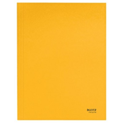 CARPETA CARTON 3 SOLAPAS A4 RECYCLE 100% AMARILLO LEITZ 39060015 (Espera 4 dias)
