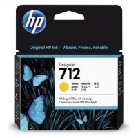 HP DesignJet T200/T600, Cartucho Amarillo 712