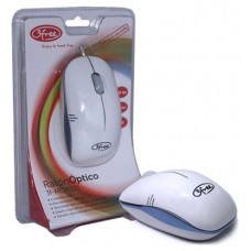 MOUSE 3FREE MCM101/WB DISEÂ¥O BLANCO AZUL