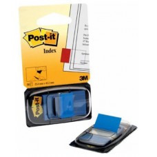 PACK 12 DISPENSADORES DE 50 UNIDADES INDEX AZUL (25.4X43.1) POST-IT 3M6802 (Espera 4 dias)