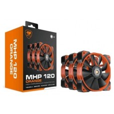 Cougar Ventilador Mhp 120 Orange Pack 3