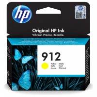 HP nº912 Cartucho Amarillo Officejet 8012, 8014, 8015, Officejet Pro 8022, 8024, 8025, 8035