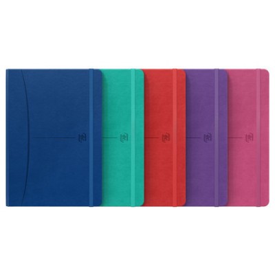 CUADERNO SIGNATURE A5 TAPA EXTRADURA 80H RAYADO HORIZONTAL COLORES SURTIDOS VIVOS OXFORD 400163613 (MIN5) (Espera 4 dias)