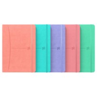 CUADERNO SIGNATURE A5 TAPA EXTRADURA 80H LISO COLORES SURTIDOS PASTEL OXFORD 400163616 (MIN5) (Espera 4 dias)