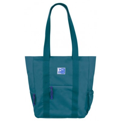 TOTE BAG B-TRENDY OXFBAG RPET AQUA OXFORD 400174106 (Espera 4 dias)