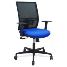 SILLA YUNQUERA SINCRO MALLA NEGRA BALI AZUL BRAZO REGULABLE PIQUERAS Y CRESPO 400SM840B229B10B68R65 (Espera 4 dias)