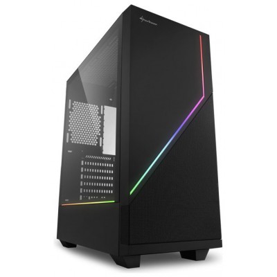 CAJA SHARKOON RGB FLOW ATX 2XUSB3.0 SIN FUENTE