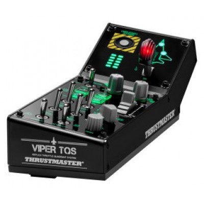 Thrustmaster VIPER Panel Negro USB Joystick/Palanca de control lateral + cuadrante de aceleración PC (Espera 4 dias)
