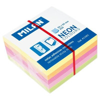 MILAN BLOC NOTAS ADHESIVAS 250 HOJAS 50X50 COLORES MILAN BLOC NOTAS ADHESIVAS 250 HOJAS 50X50 COLORES