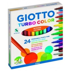 ESTUCHE 24 ROTULADORES TURBO COLOR GIOTTO F417000 (Espera 4 dias)