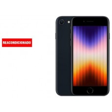 APPLE iPHONE SE 2022 128GB BLACK REACONDICIONADO GRADO B (Espera 4 dias)