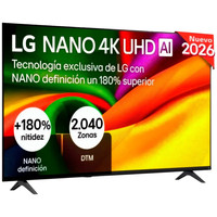 TV LG 43NU8E0B3LA.AEU 43" NANO UHD PATAS LATERALES WIFI HDMI X3 TV LG 43NU8E0B3LA.AEU 43" NANO UHD PATAS LATERALES WIFI HDMI X3