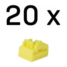 Lindy 47901 bloqueador de puerto RJ-45 Amarillo Acrilonitrilo butadieno estireno (ABS) 20 pieza(s) (Espera 4 dias) Lindy 47901 bloqueador de puerto RJ-45 Amarillo Acrilonitrilo butadieno estireno (ABS) 20 pieza(s) (Espera 4 dias)
