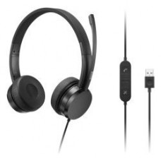 HEADSET USB LENOVO USB-A WIRED STEREO ON-EAR HEADSET