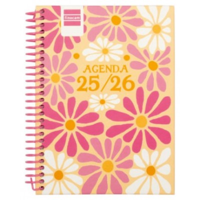 AGENDA ESCOLAR 2025-2026 DIVA 8º 120X164 SEMANA VISTA HORIZONTAL SPRING+ FINOCAM 536100426 (Espera 4 dias)
