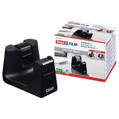 DISPENSADOR SOBREMESA EASY CUT SMART PARA ROOLLOS DE 33M. NEGRO TESA 53902-00000-01 (Espera 4 dias)