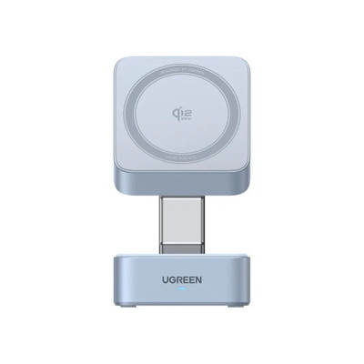 UGREEN QI25W 2-IN-1 MAGNETIC WIRELESS CHARGER (Espera 4 dias)