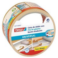 CINTA ADHESIVA UNIVERSAL DOBLE CARA ESPECIAL MOQUETAS 50MM.X5M. TESA 56170-00007-11 (MIN6) (Espera 4 dias)