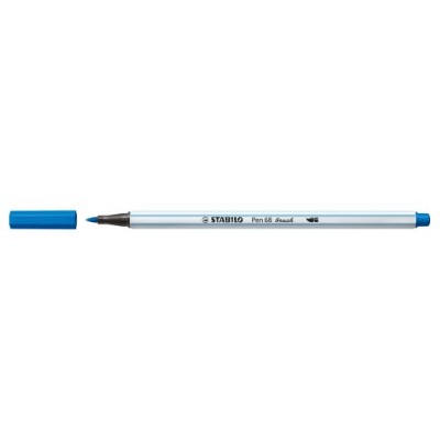 ROTULADOR PUNTA FIBRA PINCEL PEN 68 BRUSH AZUL OSCURO STABILO 568/41 (MIN10) (Espera 4 dias)