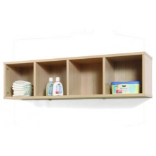 MUEBLE CASILLERO 4 CASILLAS 120-30 HAYA MOBEDUC 600705H18 (Espera 4 dias)