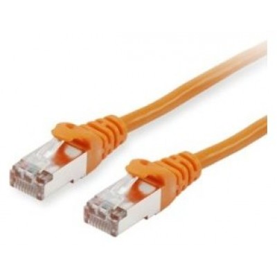 LATIGUILLO CATEGORIA 6A S/FTP LSZH 0.15M COLOR NARANJA