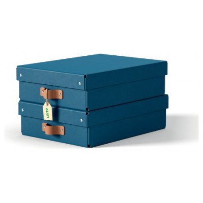 PACK 2 CAJAS DE ALMACENAMIENTO CARTÓN MEDIANA BAJA COLOR AZUL LEITZ 61480068 (Espera 4 dias) PACK 2 CAJAS DE ALMACENAMIENTO CARTÓN MEDIANA BAJA COLOR AZUL LEITZ 61480068 (Espera 4 dias)