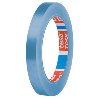 CINTA DE EMBALAJE EN PVC DE COLORES 12MM.X66M. AZUL TESA 62204-00008-00 (MIN12) (Espera 4 dias)