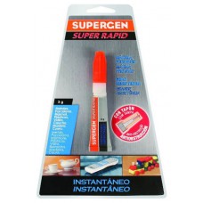 ADHESIVO INSTANTANEO SUPERRAPID TRANSPARENTE EN TUBO 3GR. SUPERGEN 62603-00000-00 (MIN12) (Espera 4 dias)