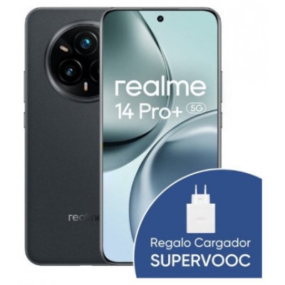 REALME 14 PRO+ 5G 512GB 12GB SUEDE GREY INT NFC + SUPERVOOC 120W POWER ADAPTER WHITE (Espera 4 dias) REALME 14 PRO+ 5G 512GB 12GB SUEDE GREY INT NFC + SUPERVOOC 120W POWER ADAPTER WHITE (Espera 4 dias)