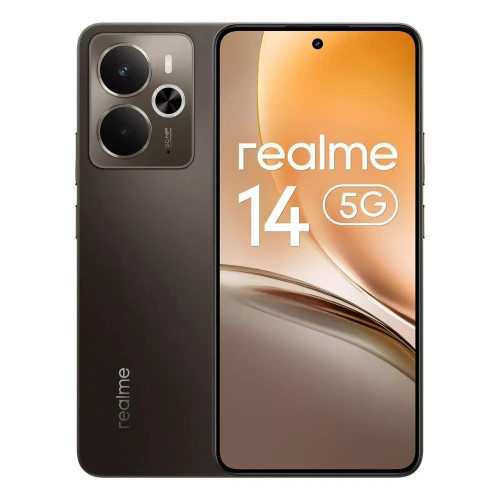 realme 14 16,9 cm (6.67") SIM doble Android 15 5G 12 GB 256 GB 5860 mAh Negro (Espera 4 dias) realme 14 16,9 cm (6.67") SIM doble Android 15 5G 12 GB 256 GB 5860 mAh Negro (Espera 4 dias)