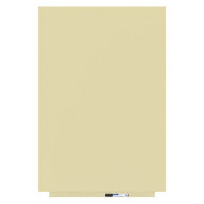 PIZARRA SIN MARCO SKINWHITEBOARD COLOR MARFIL CLARO ESCALA DE AMARILLOS. MEDIDA 75X115CM MAGNÉTICA MODULAR ROCADA 6420R-1015 (Espera 4 dias)