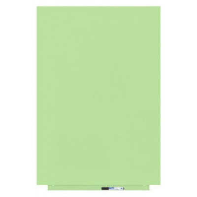 PIZARRA SIN MARCO SKINWHITEBOARD COLOR VERDE PÁLIDO ESCALA DE VERDES. MEDIDA 75X115CM MAGNÉTICA MODULAR ROCADA 6420R-230 (Espera 4 dias)