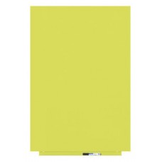 PIZARRA SIN MARCO SKINWHITEBOARD COLOR AMARILLO AZUFRE ESCALA DE AMARILLOS. MEDIDA 100X150CM MAGNÉTICA MODULAR ROCADA 6421R-1016 (Espera 4 dias)