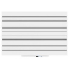 PIZARRA SKINMUSIC 100X150CM LACADA BLANCO PENTAGRAMA HORIZONTAL ROCADA 6421RMH (Espera 4 dias)