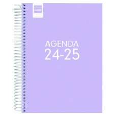 AGENDA ESCOLAR 2024-2025 4º 155X212 1 DÍA PÁGINA COOL LILA FINOCAM 645060825 (Espera 4 dias)