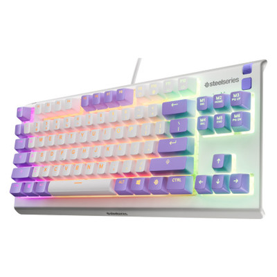 TECLADO STEELSERIES APEX 3 TKL AMETHYST (USA) (64951) (Espera 4 dias)